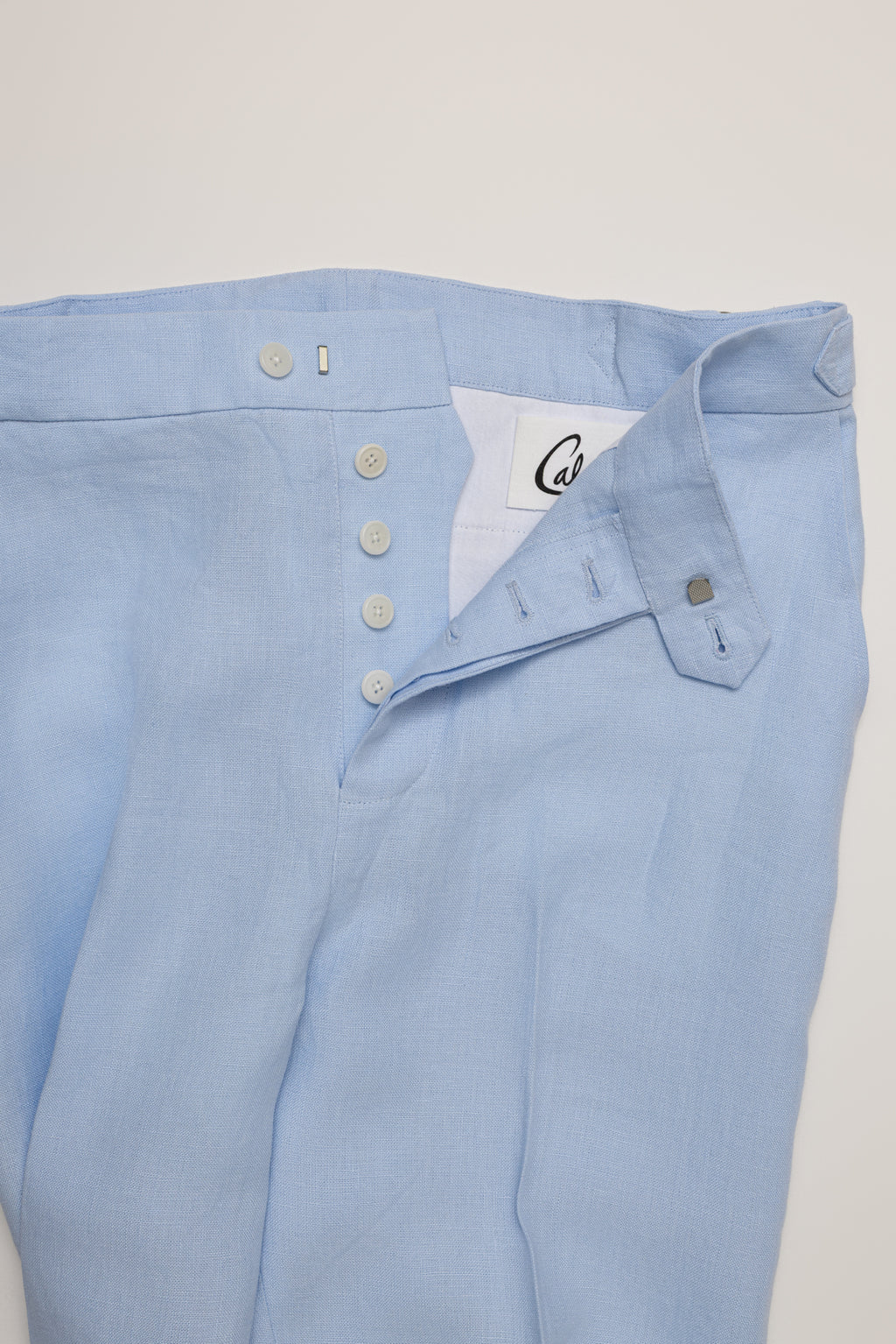 The Suave - Light Blue Linen Pants