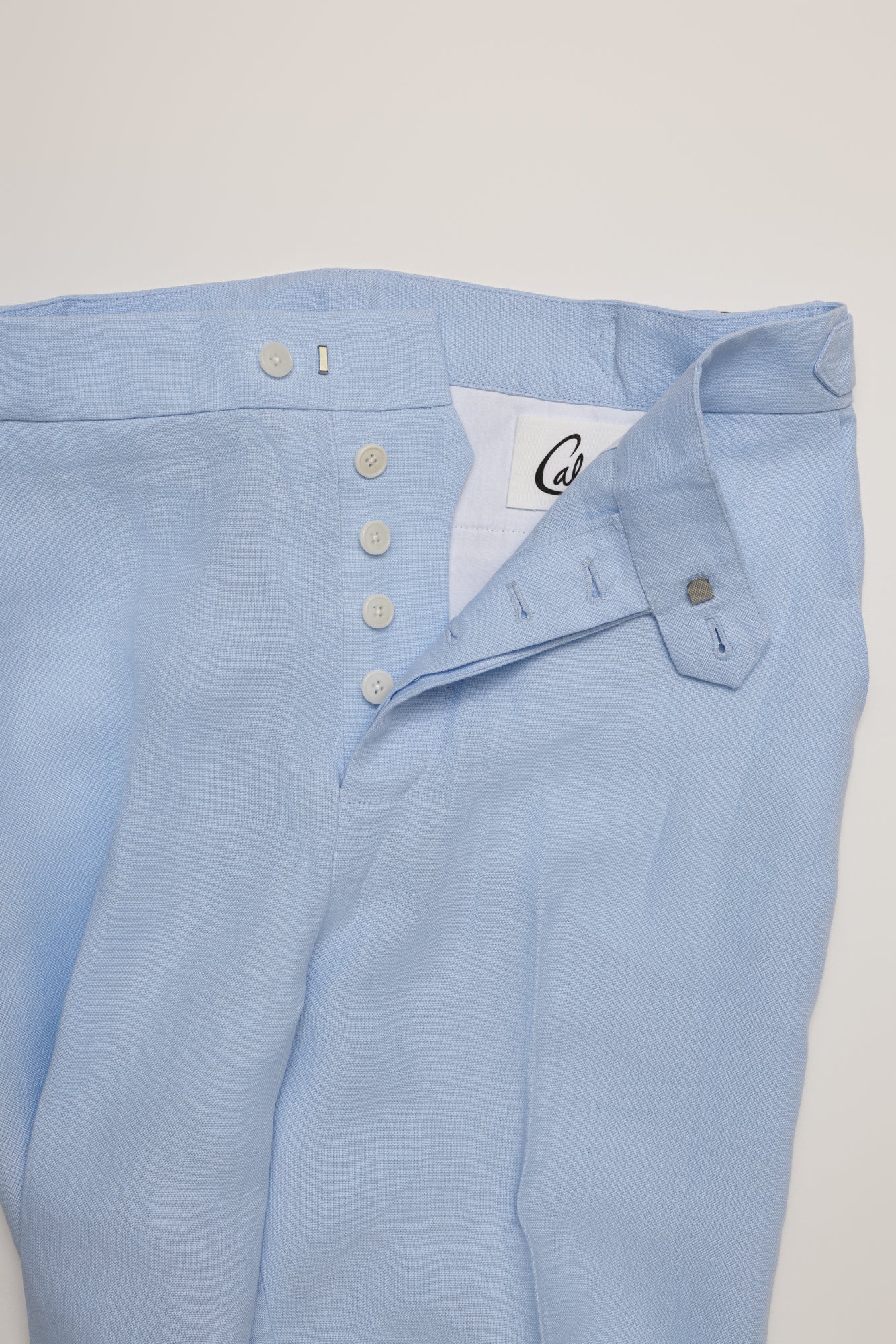 The Suave - Light Blue Linen Pants