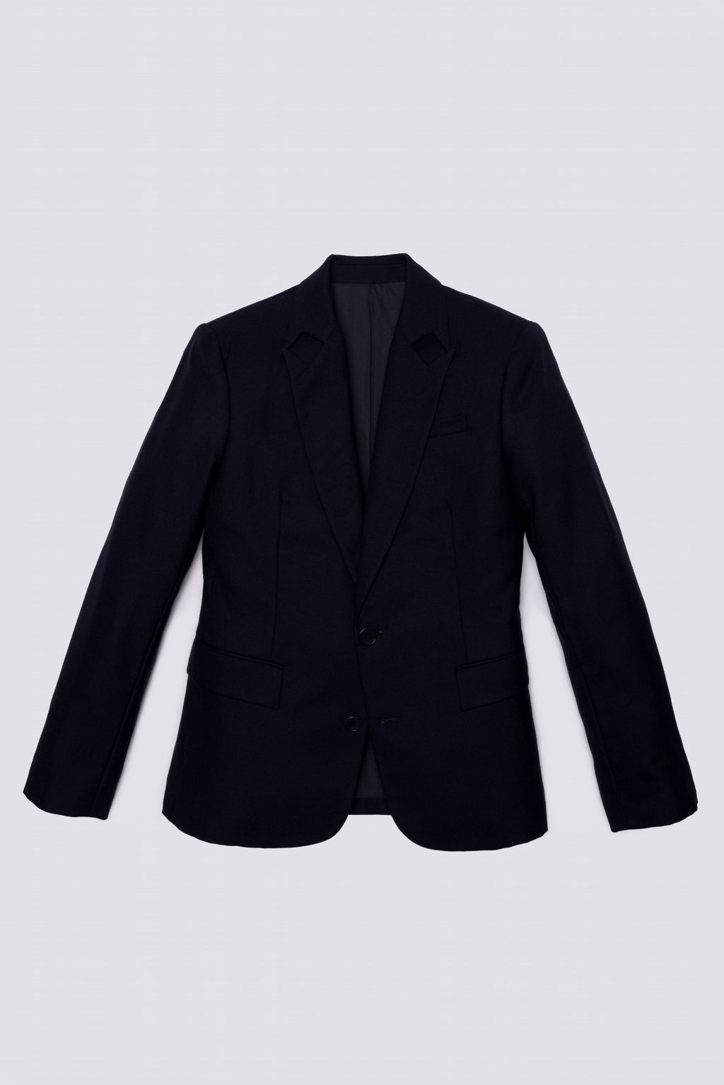 The Diamond Suit - Navy Wool
