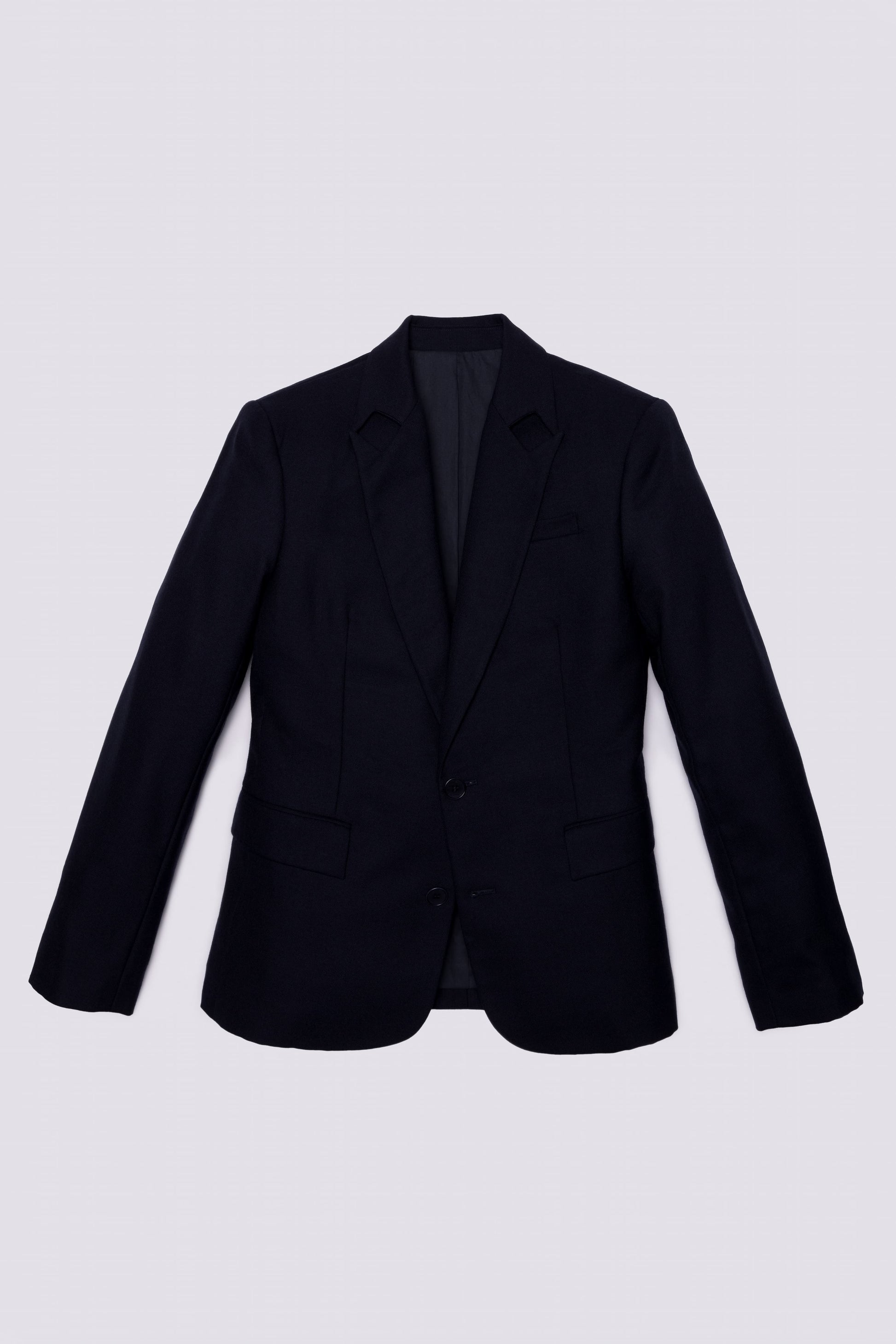 The Diamond Suit - Navy Wool