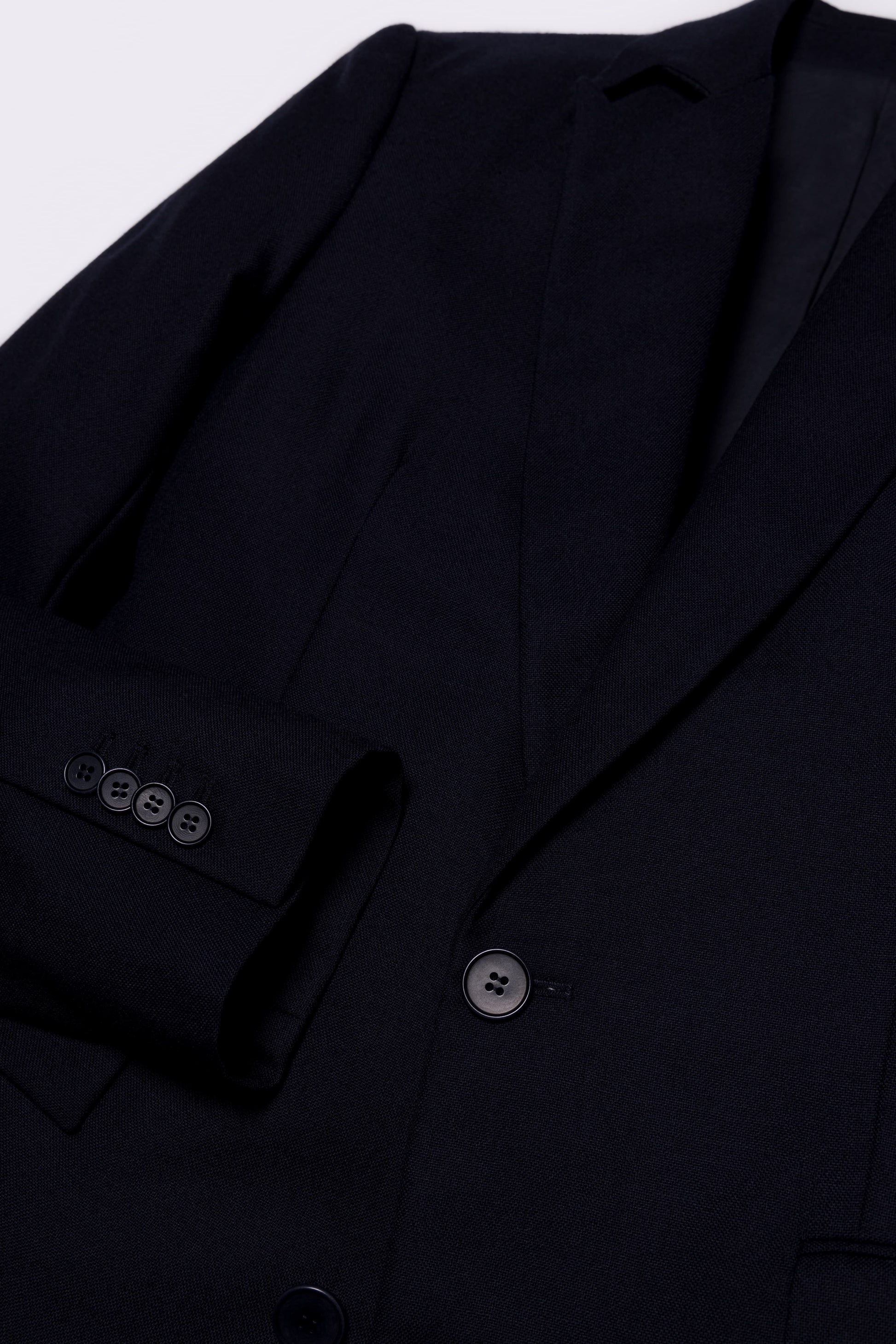 The Diamond Suit - Navy Wool