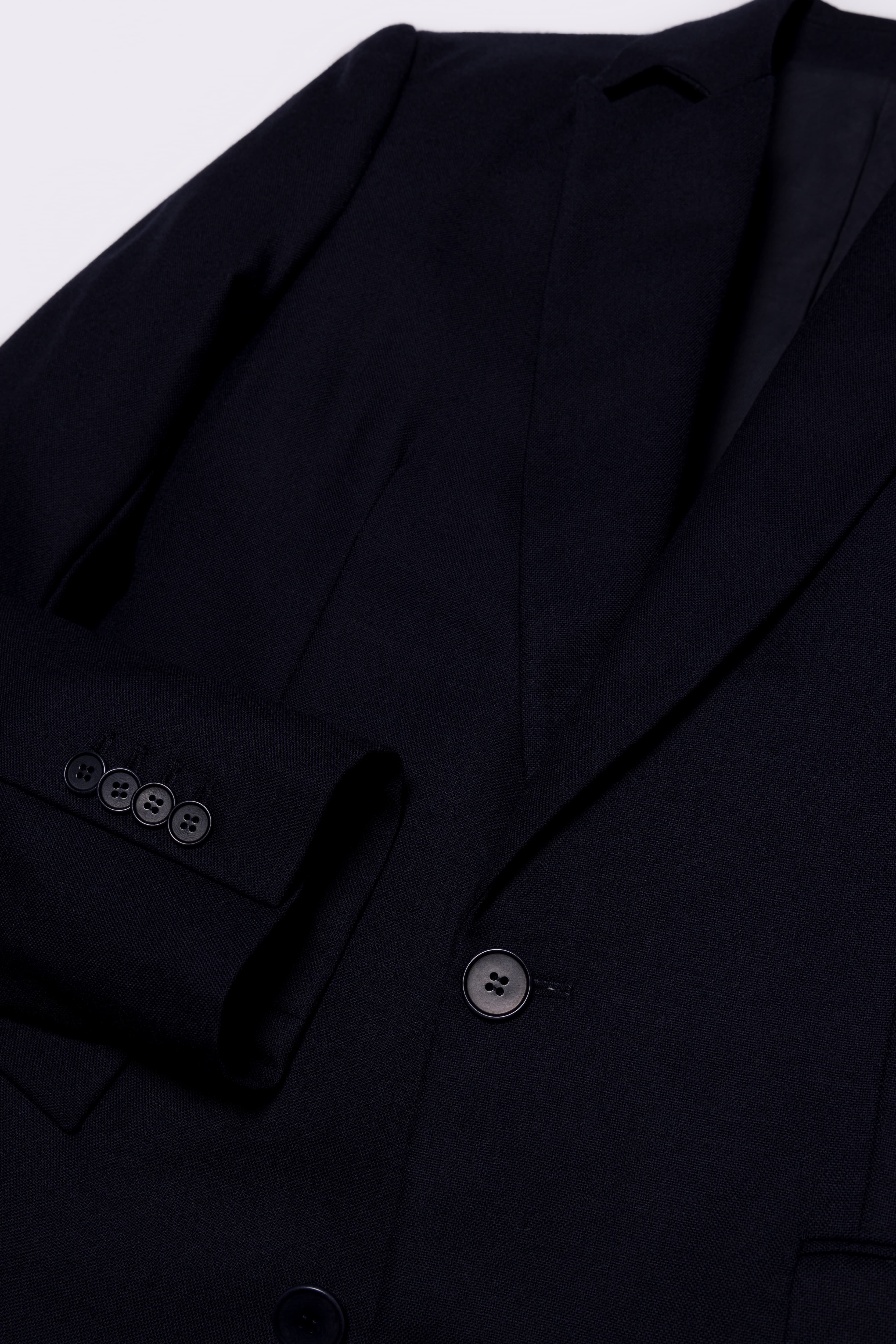 The Diamond Suit - Navy Wool