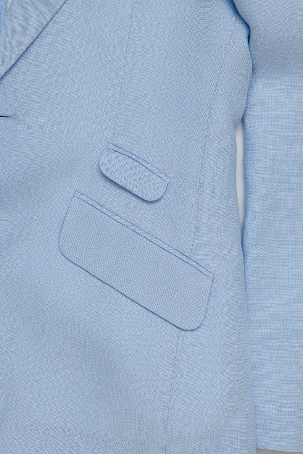 The Suave - Light Blue Linen Blazer