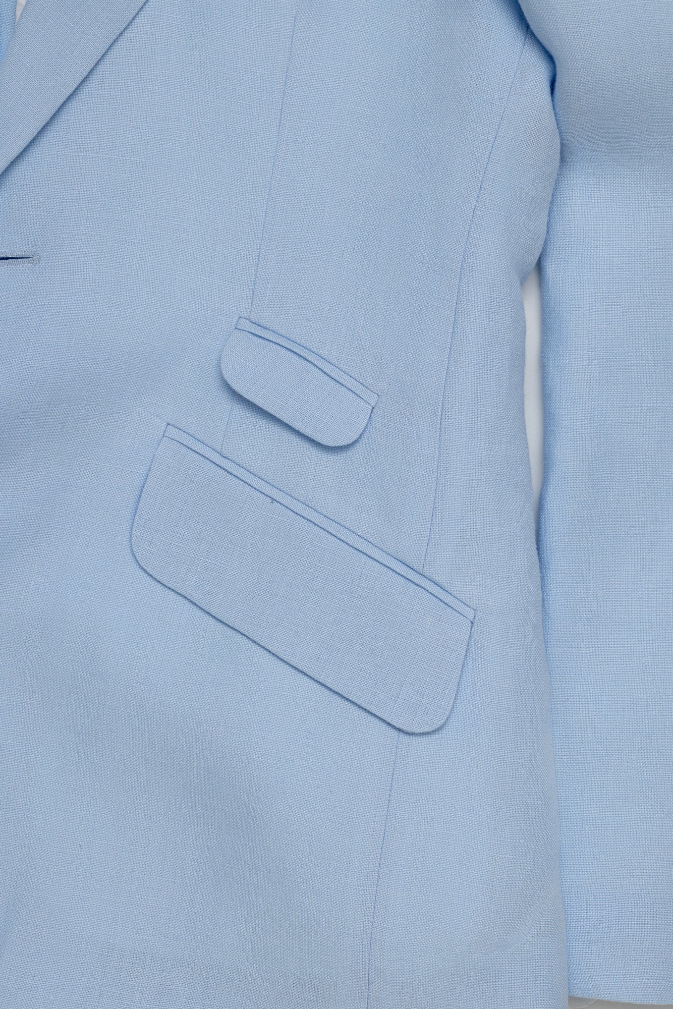 The Suave - Light Blue Linen Blazer