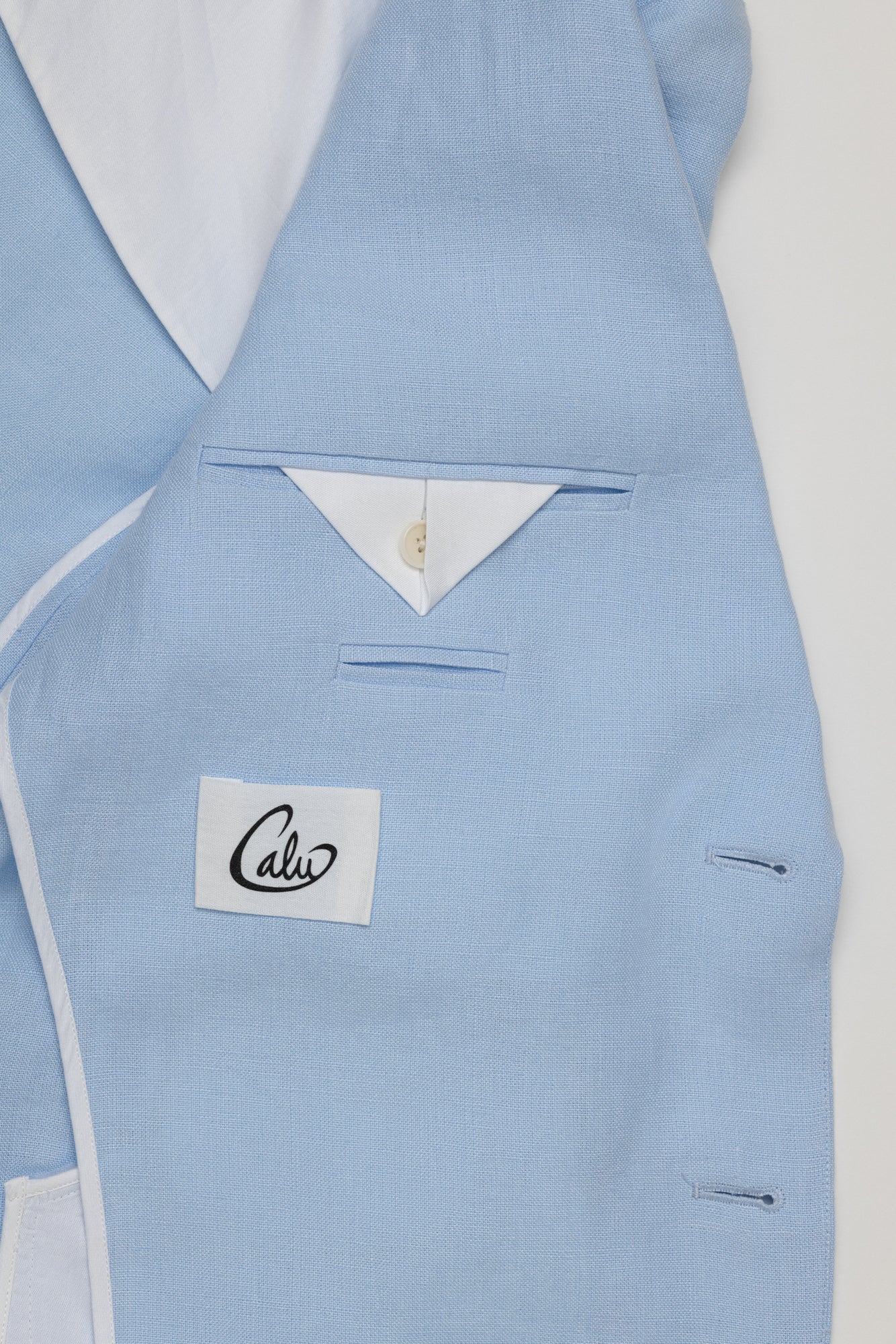 The Suave - Light Blue Linen Blazer